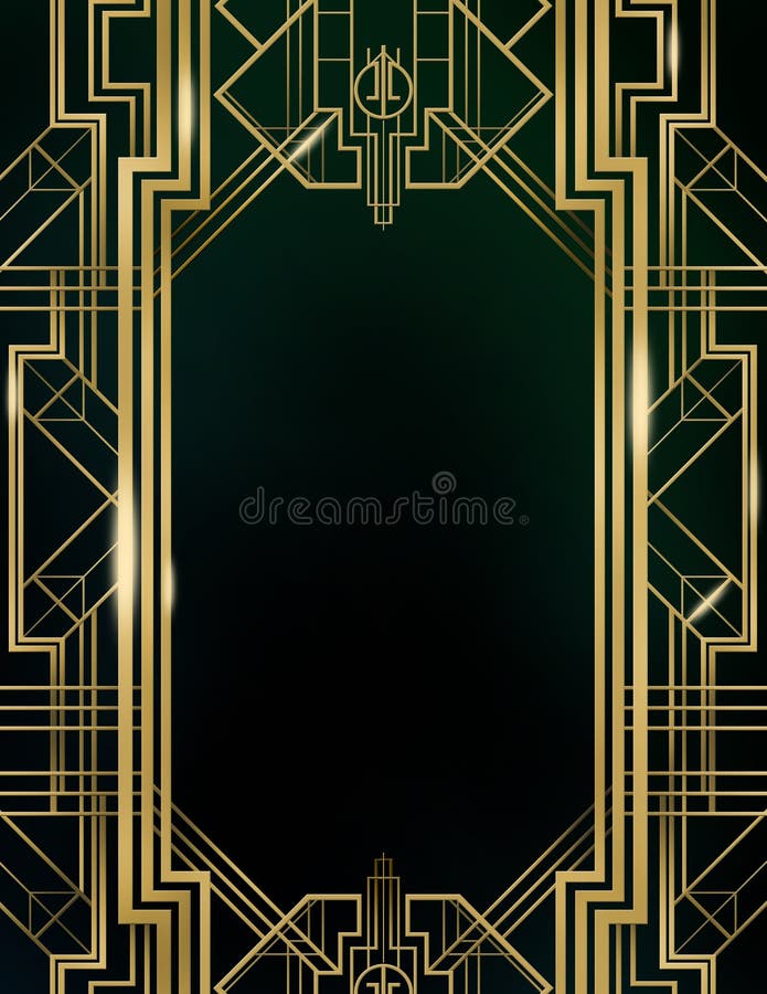 Art Deco Great Gatsby Background