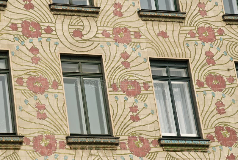 Art Deco House in Vienna, Austria Stock Photo Image of regular, deco