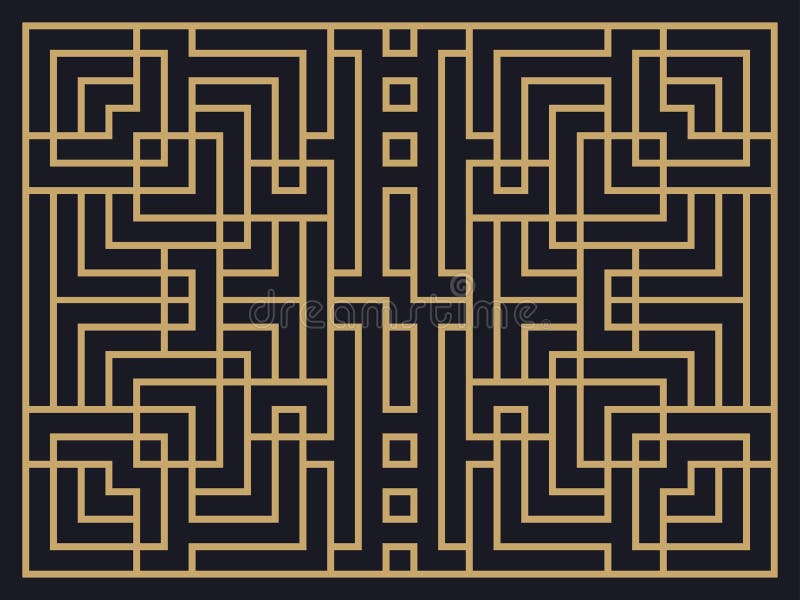 Art Deco Linear Pattern Diseñe una plantilla para las invitaciones, los prospectos y las tarjetas de felicitación libre illustration Art Deco Linear Pattern Diseñe una plantilla para las invitaciones, los prospectos y las tarjetas de felicitación libre illustration