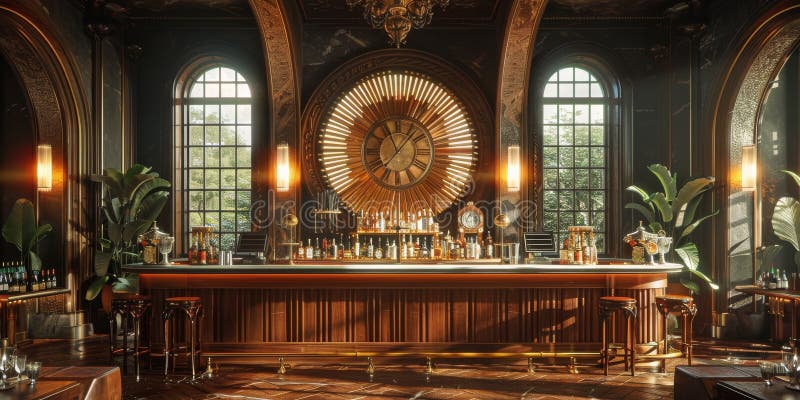 Picture of Nightstand Pair of Italian Art Deco Bedside Cabinets