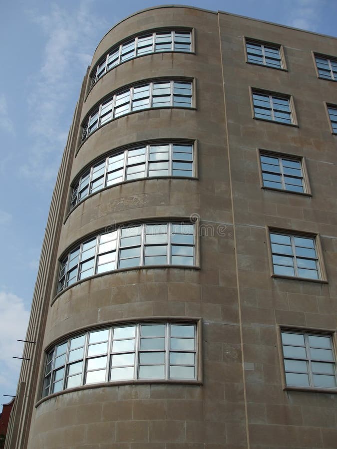 Art Deco Office Building stock photo. Image of deco, office - 2872486