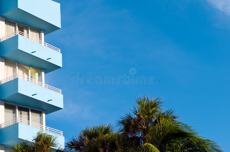 Art Deco Tropical Balcony