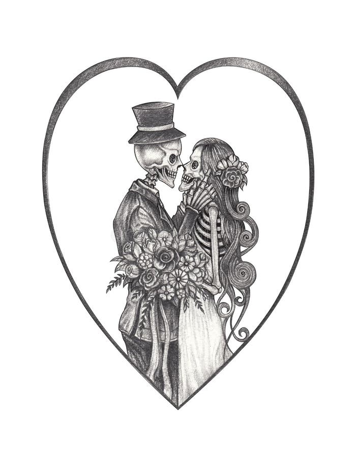 Day of the Dead couple tattoo frantastiktattoo a1  KickAss Things