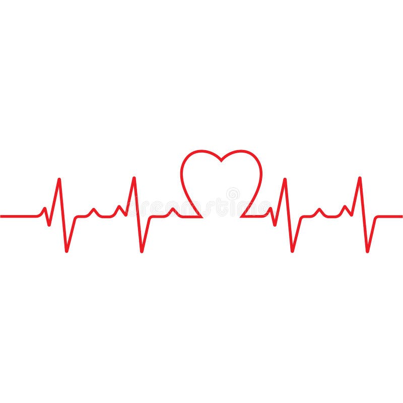 Art Design Health Medical Heartbeat Pulse Vector Stock Vector ...