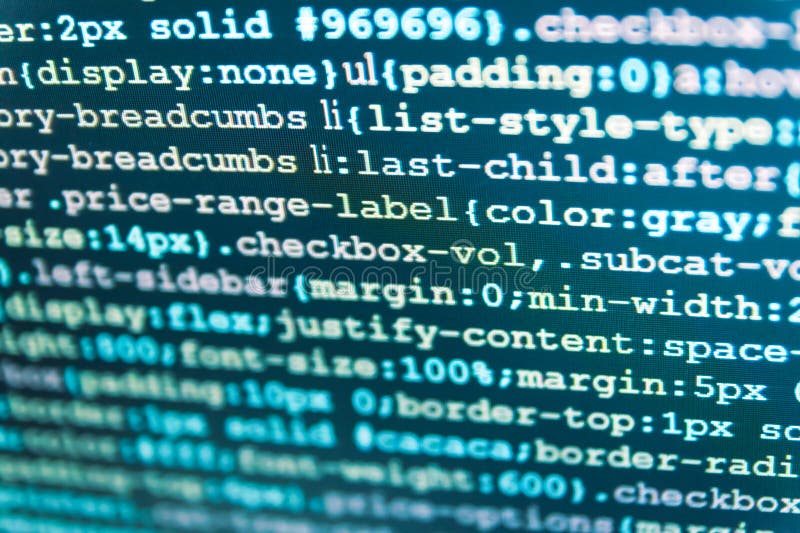 Art design website digital page, HTML code on laptop screen, Abstract screen of software virus and coding technologies, Web or application development, business and technology concept. Source code script stock images, royalty-free photos and pictures