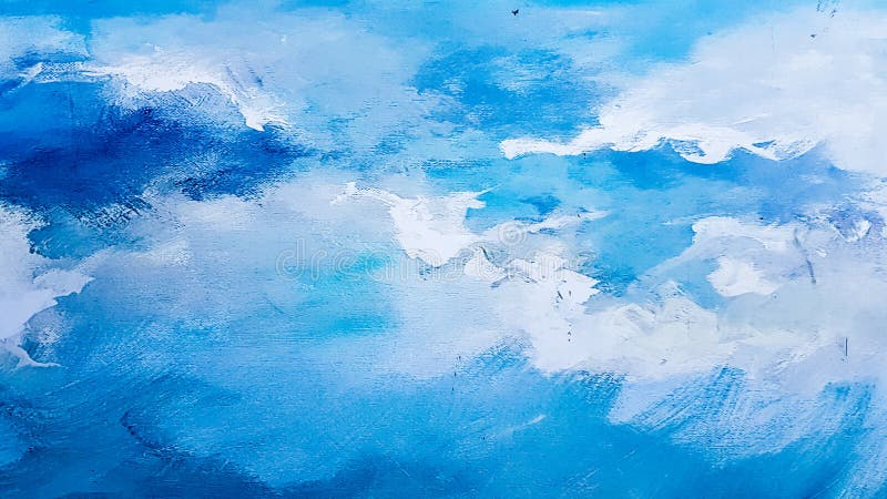 Art Detail Blue Abstract Oil Painted Background. Turquoise Oil Paint  Texture. Abstract Art Background. Oil Painting on Canvas Stock Illustration  - Illustration of impressionist, painting: 176464634