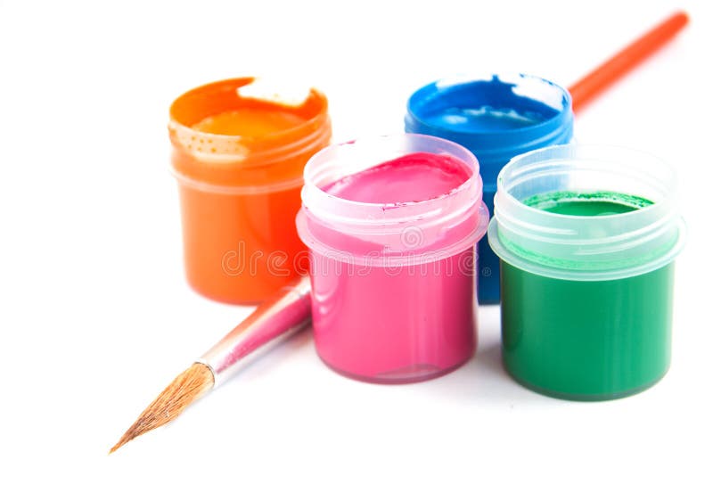 Art and craft equipment stock photo. Image of paint, colored - 33000722