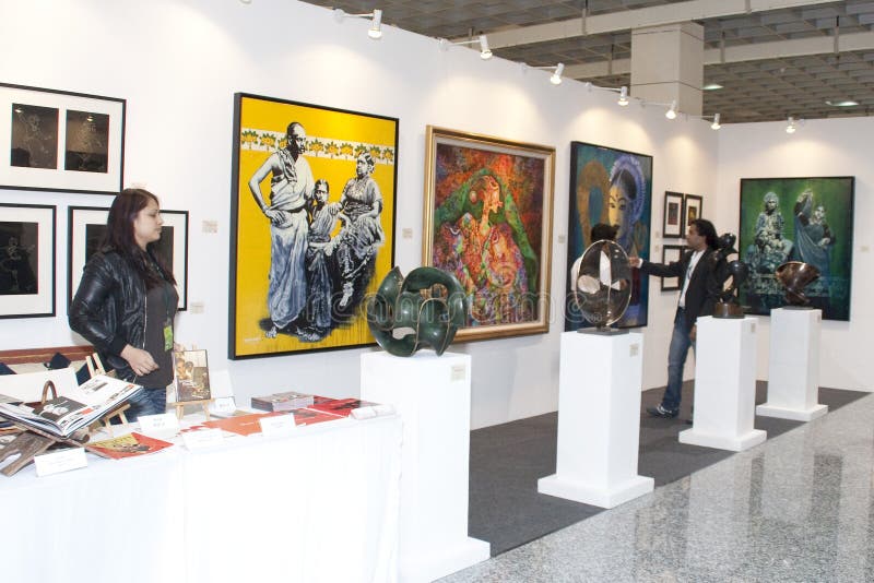 The Art Expo Malaysia 2010 royalty free stock photos