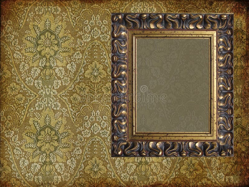 Art frame on paper stock image. Image of vintage, border 11008529