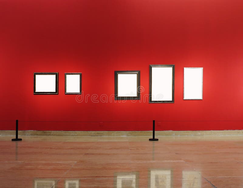 Art gallery stock image. Image of business, grunge, blank 44019169