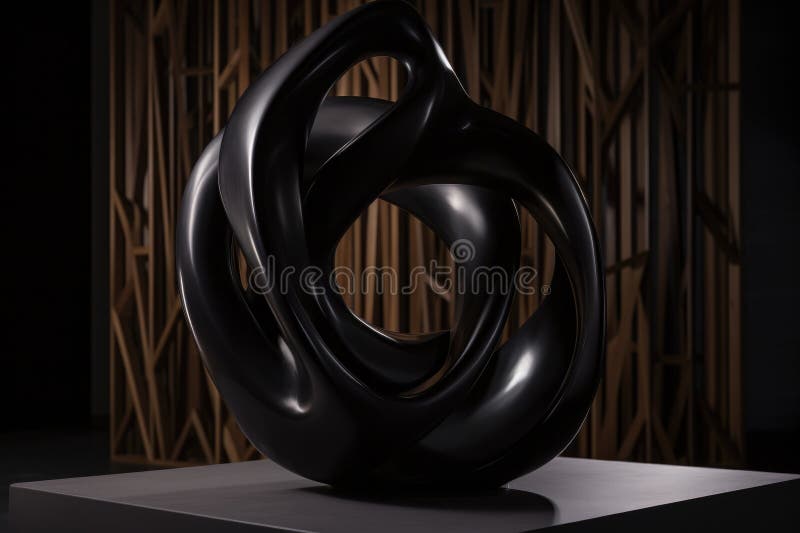 Art Gallery, Featuring Collection of Unique Sculptures, Each with Its