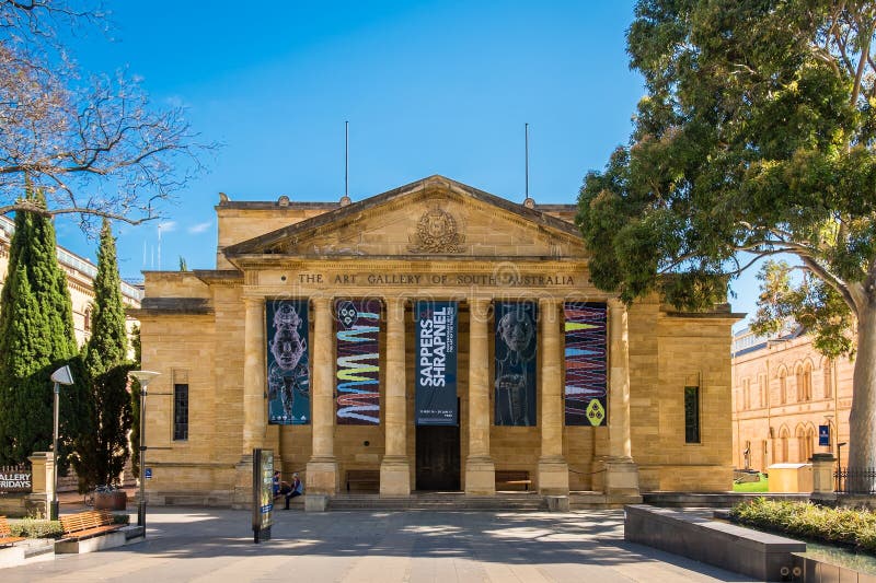 The Art Gallery of South Australia Editorial Stock Image - Image of
