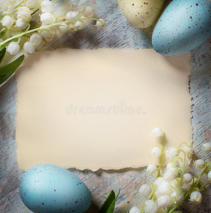 Buona Pasqua, biglietto immagini stock libere da diritti