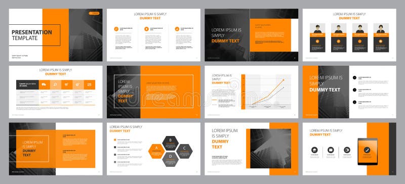 Business presentation backgrounds design template and page layout design for brochure ,book , magazine, annual report and company