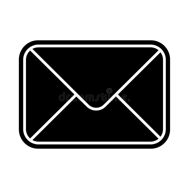 Gmail Black Icon Stock Illustrations – 79 Gmail Black Icon Stock