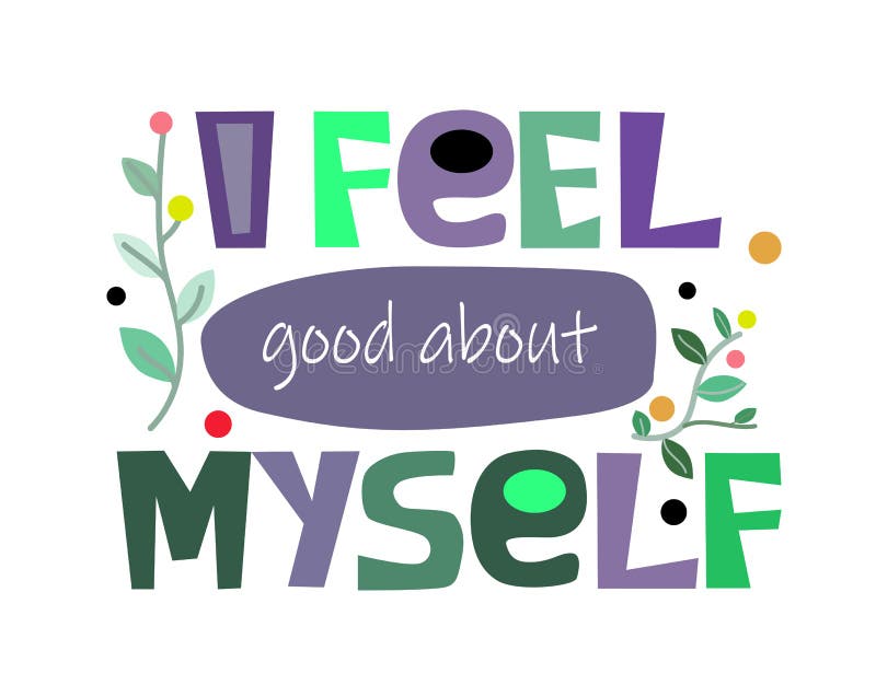 Feeling Good About Yourself Clipart Free