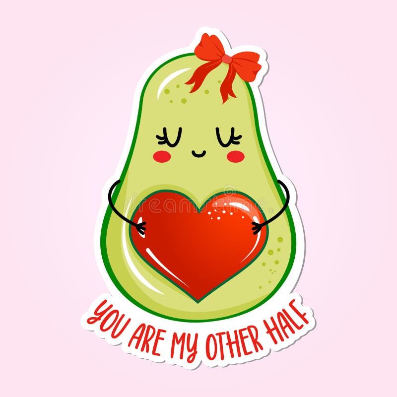 Cute I Love You Avocado Heart Shirt Cute I Love You Avocado Heart Shirt