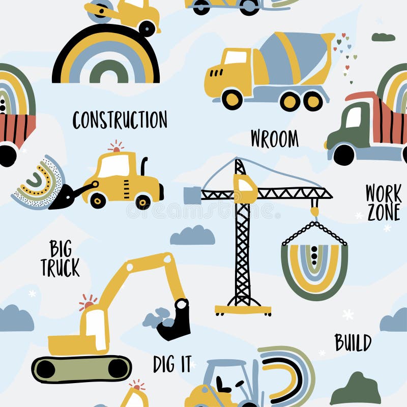 Construction Truck Wallpaper