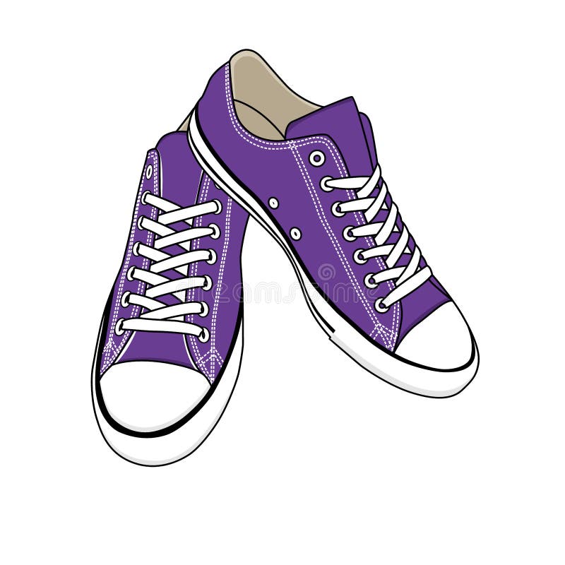Converse Shoes Stock Illustrations – 263 Converse Shoes Stock ...