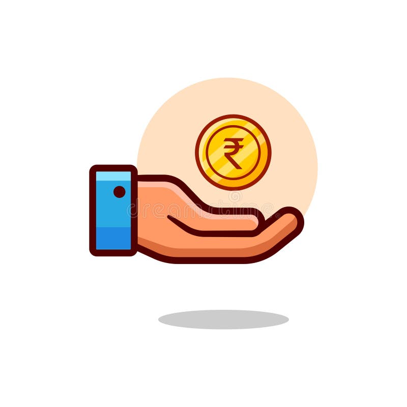 Indian Rupee Investment Vector Icon Stock Vector Illustration Of ejercicios-ukracademia