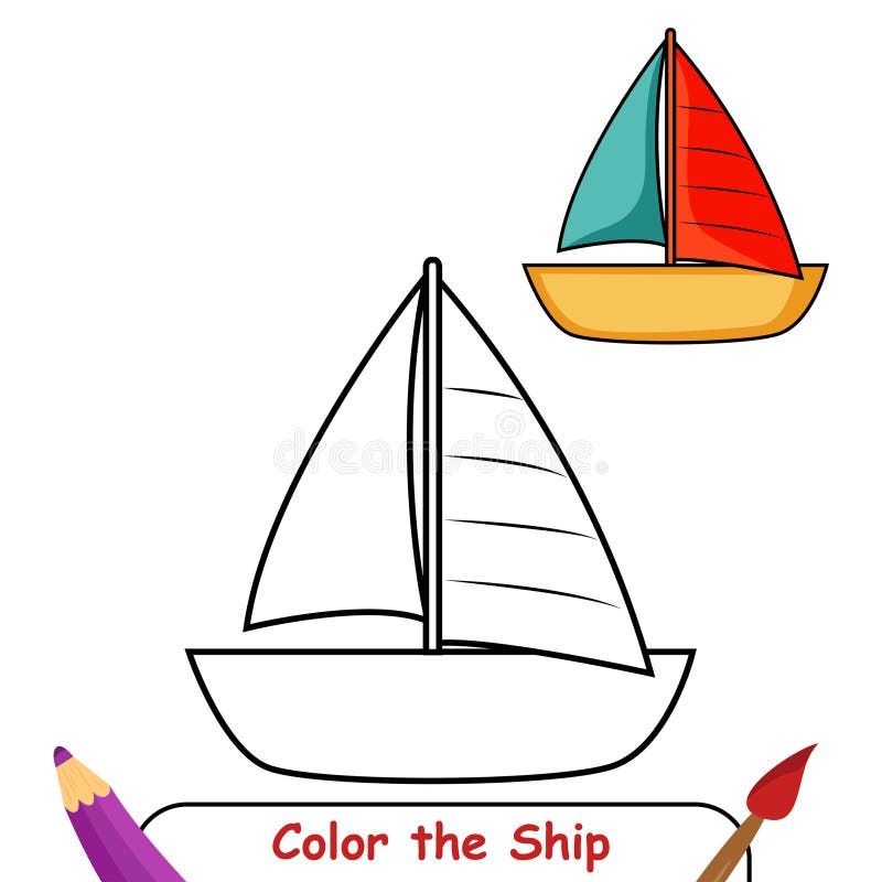 Kids Drawing Ship Stock Illustrations – 6,000 Kids Drawing Ship Stock