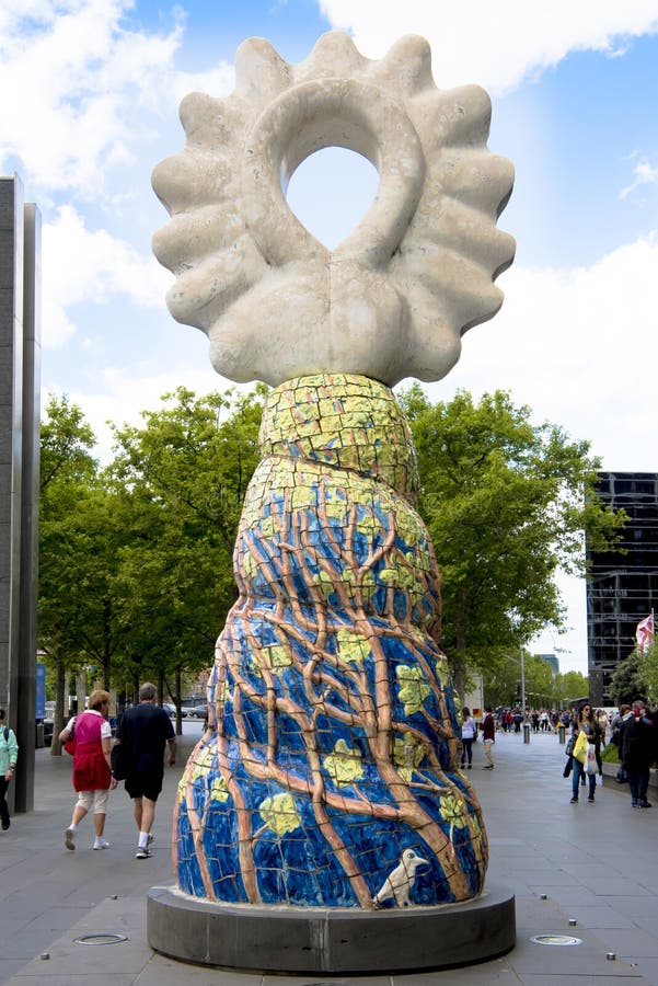 Street Art in Melbourne editorial stock photo. Image of column 84603103