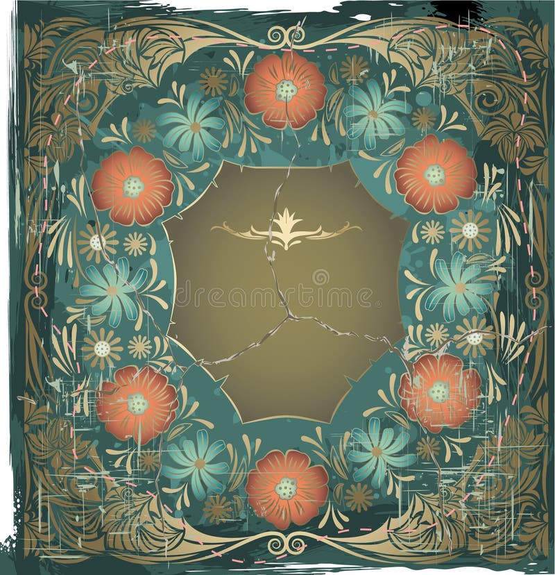 Art nouveau frame