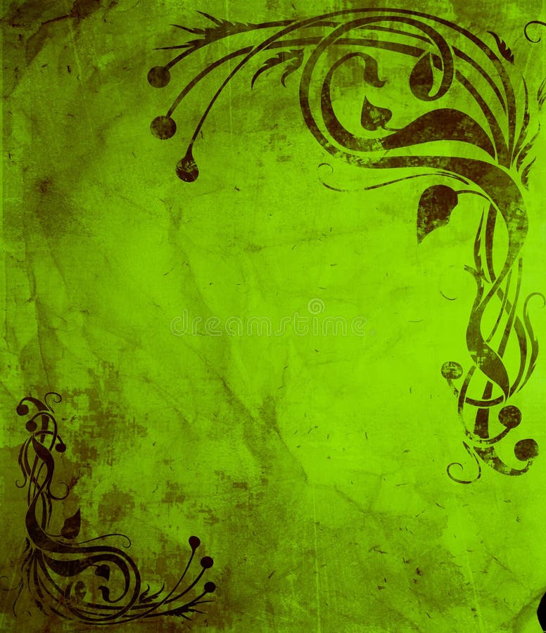 ART NOUVEAU STYLE GRUNGE WALLP royalty free illustration ART NOUVEAU STYLE GRUNGE WALLP royalty free illustration