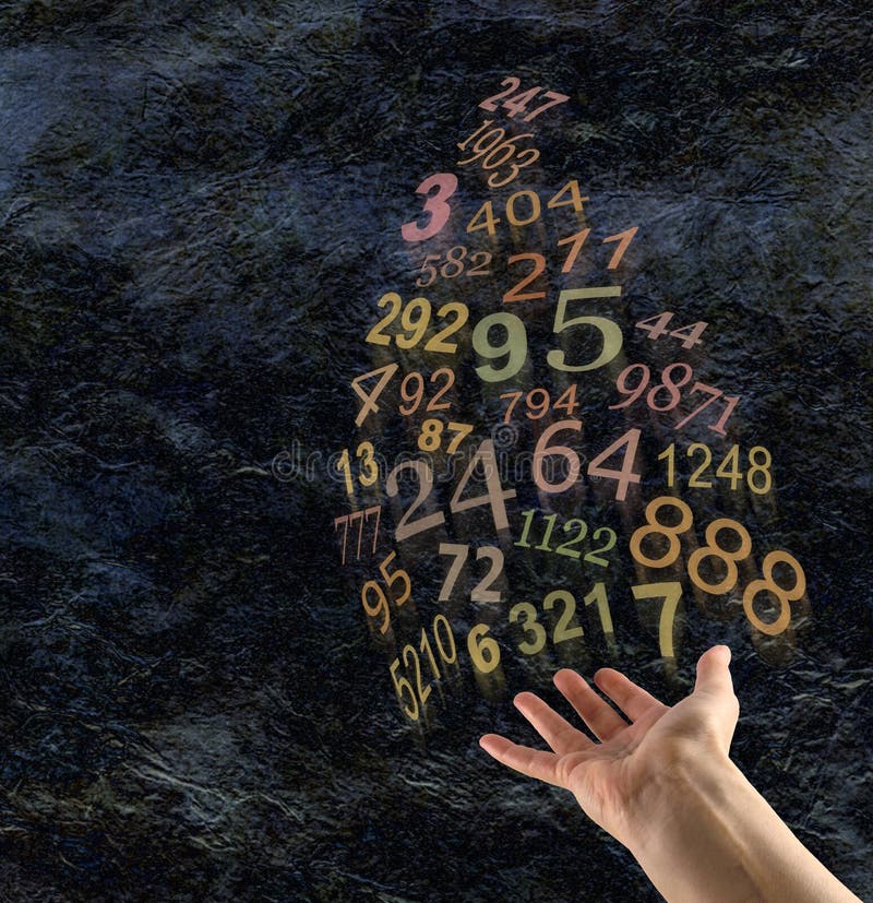 The Art of Numerology stock photos The Art of Numerology stock photos