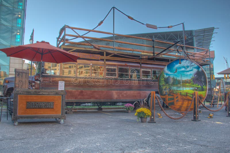 2014 Art Prize Exhibit In Grand Rapids Michigan Redactionele Fotografie