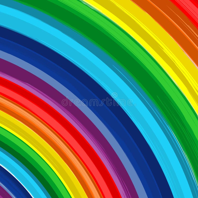 Art rainbow abstract vector background 7