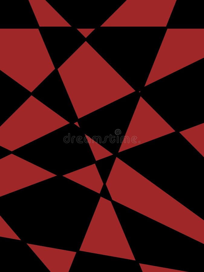 Red and Black Color of Abstract Background Stock Illustration