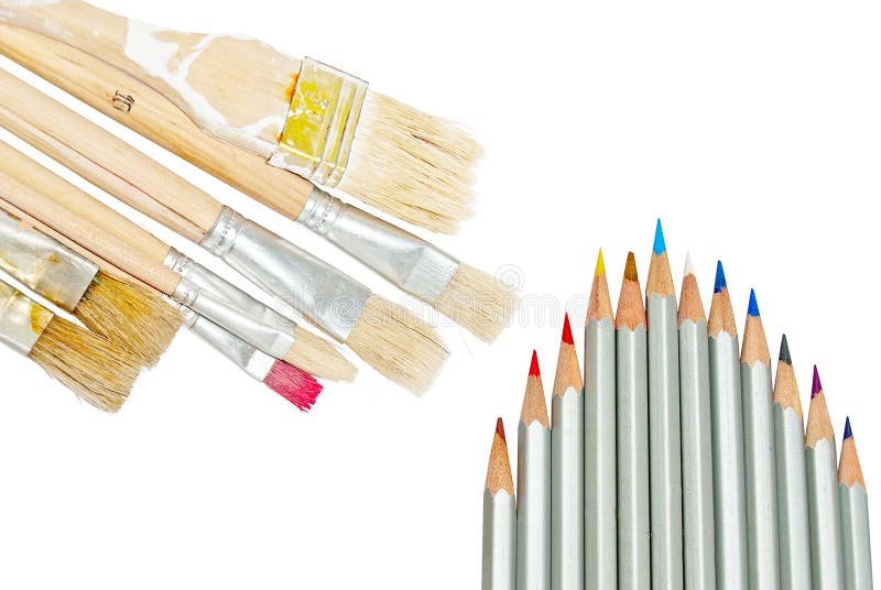 Art tools stock photo. Image of closeup, design, pencil - 18978776