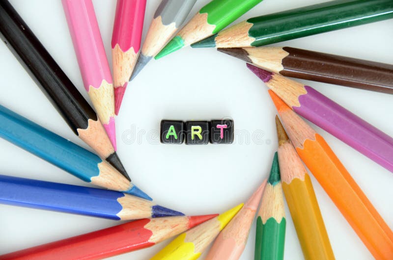 Word ART stock photo. Image of color, painter, artist 9347998