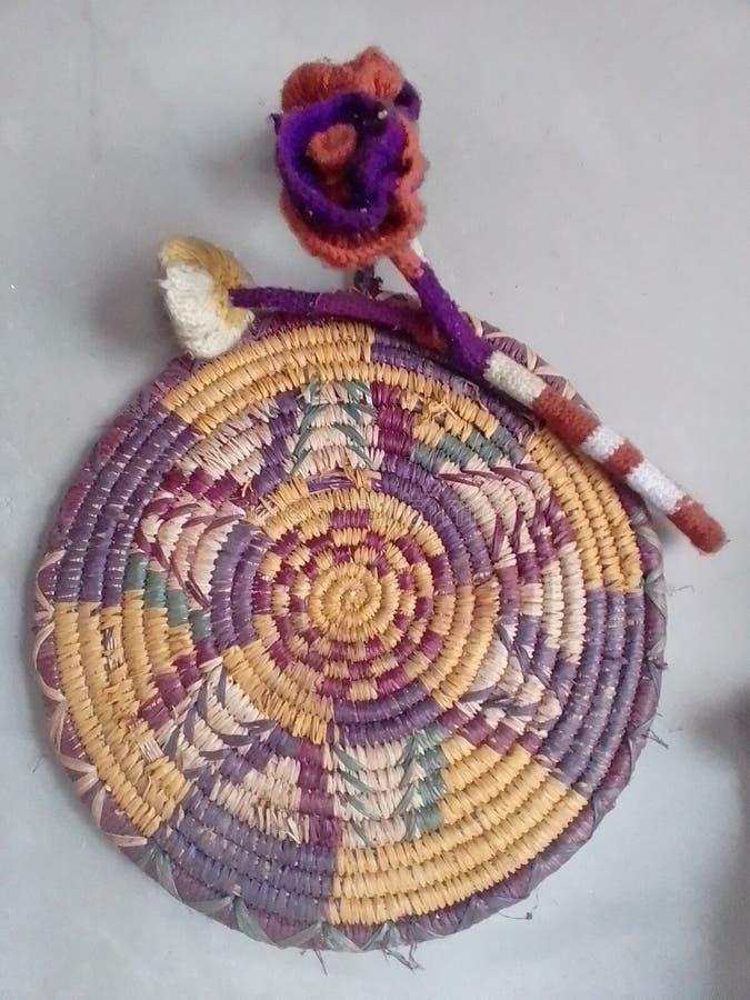 Art work made in Uganda. stock photo. Image of wool 270703556