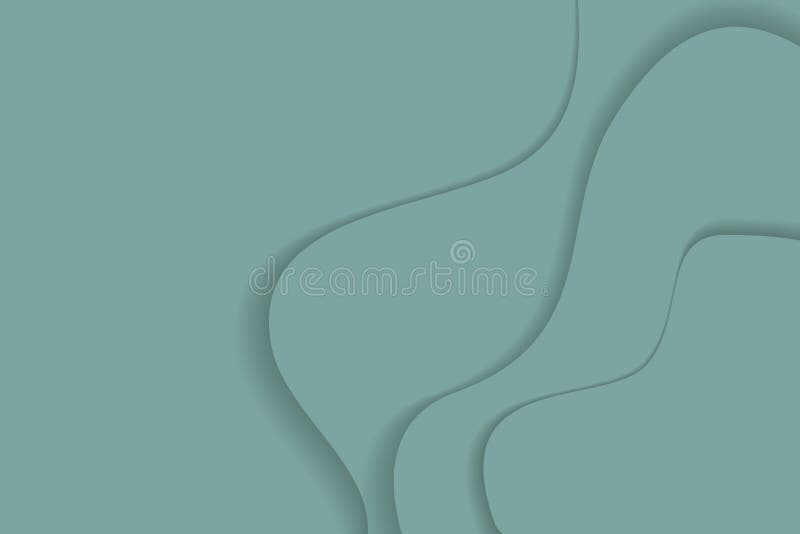 Arte abstrata do molde do fundo feita com estilo cortado de papel das formas na cor de turquesa ilustração do vetor Arte abstrata do molde do fundo feita com estilo cortado de papel das formas na cor de turquesa ilustração do vetor