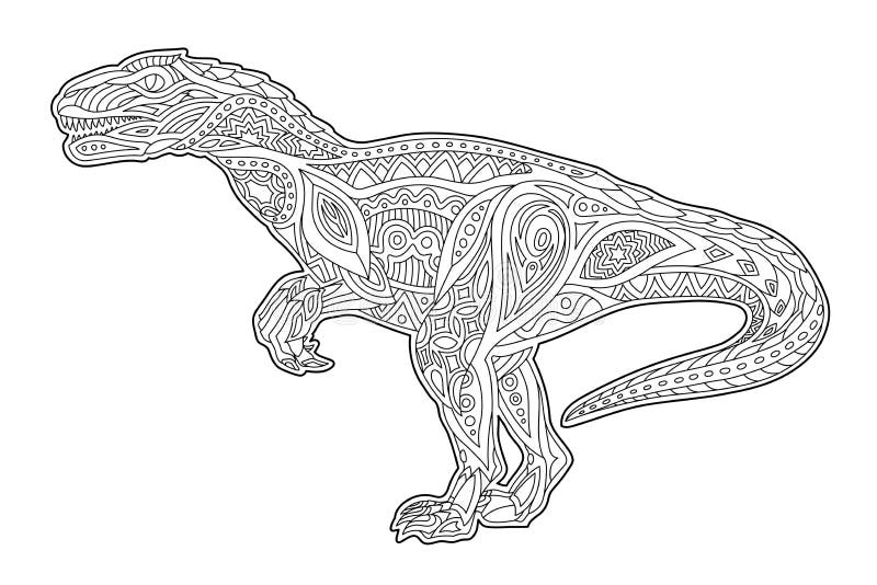 Desenho de Esqueleto tiranossauro rex para Colorir - Colorir.com