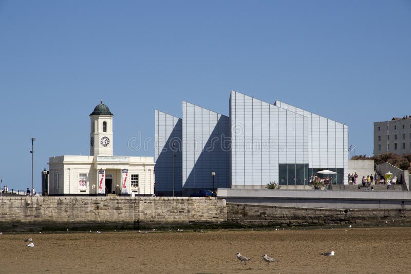 A arte de Turner Contemporary foto de stock A arte de Turner Contemporary foto de stock