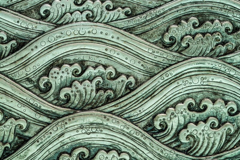Arte del modelo de onda del mar imagen de archivo libre de regalías Arte del modelo de onda del mar imagen de archivo libre de regalías