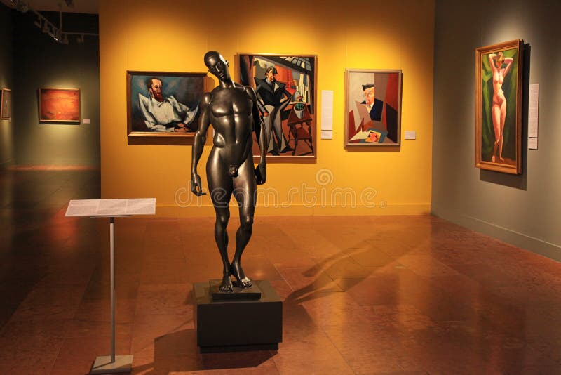 Arte moderno en National Gallery húngaro en Buda Castle Royal Pa imagen de archivo libre de regalías Arte moderno en National Gallery húngaro en Buda Castle Royal Pa imagen de archivo libre de regalías