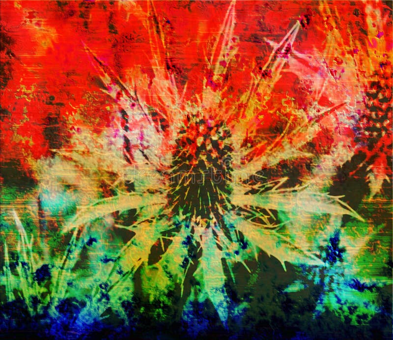 Arte Desgastada ilustração royalty free