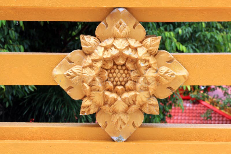 Arte tailandese in tempiale fotografia stock libera da diritti