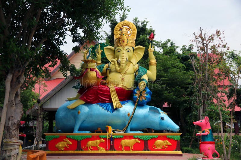 Arte tailandese in tempiale fotografia stock