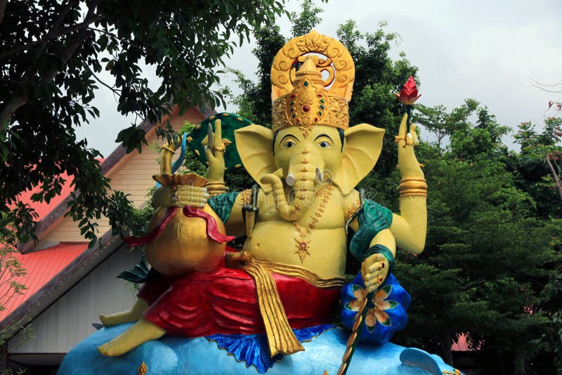 Arte tailandese in tempiale fotografie stock
