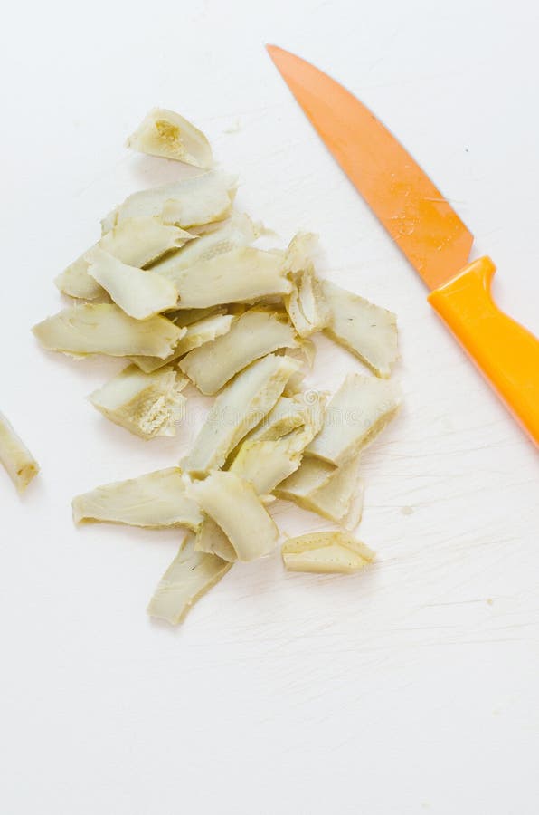 Artichoke heart stock photo. Image of fine, delicacy 28557394