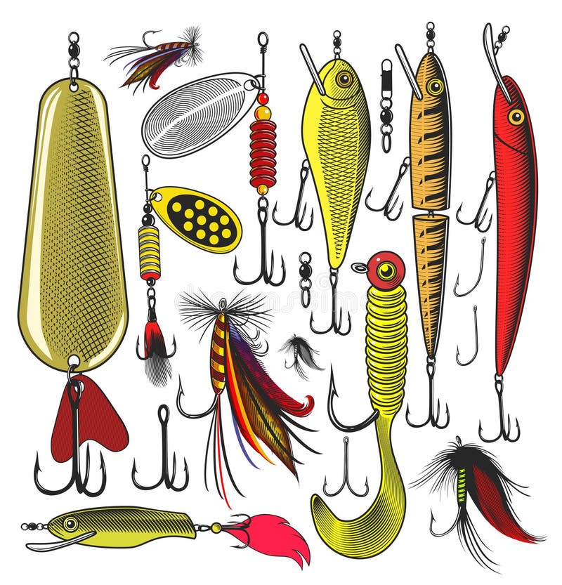 Fishing Fly Transparent Background Stock Illustrations – 146