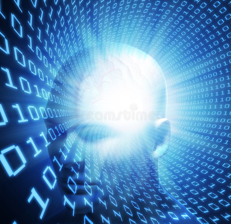 Artificial general intelligence royalty free illustration Artificial general intelligence royalty free illustration