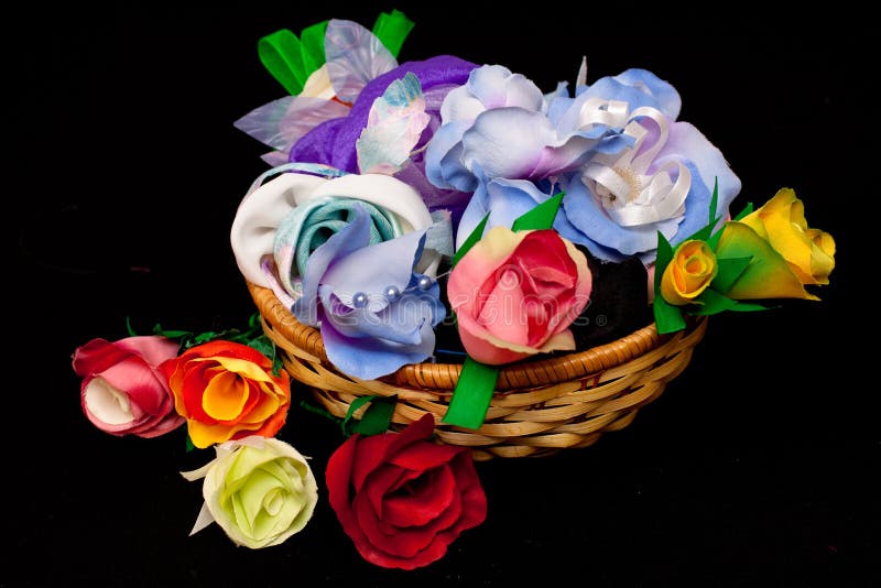 Artificial handmade roses