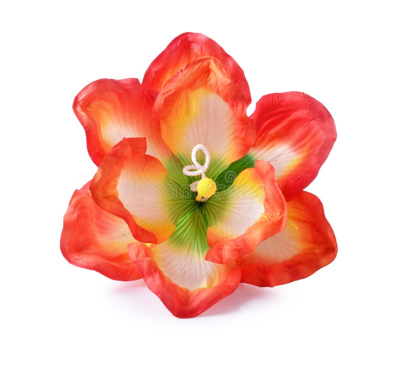 Artificial Hibiscus Flowers Stock Image Image of beautiful, close