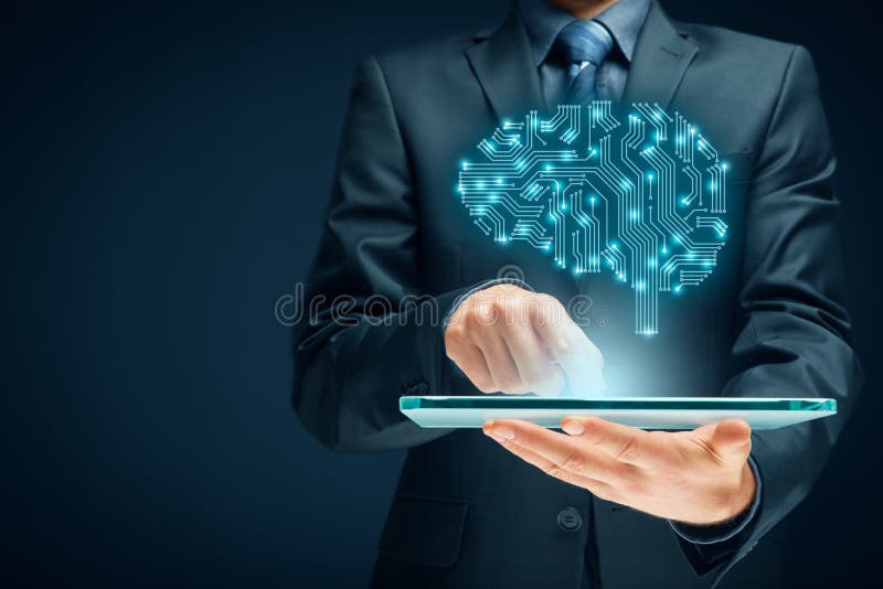 Artificial intelligence royalty free stock image